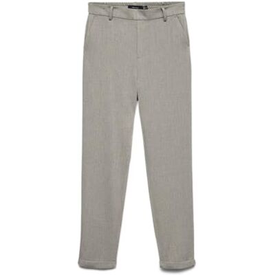 10331954-4921050 VERO MODA Vmmaya Kiara MW luźne spodnie Noos, melanż szary, średni, (szer.) x 32 l damski, Melanż średni szary, (L) W x 32L 10331954-4921050 VERO MODA Vmmaya Kiara MW luźne spodnie Noos, melanż szary, średni, (szer.) x 32 l damski, Melanż średni szary, (L) W x 32L