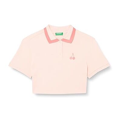35U7D300C United Colors of Benetton Koszulka polo M/M , Różowy Pastel 26P, XL Damski, Różowy Pastel 26p, XL 35U7D300C United Colors of Benetton Koszulka polo M/M , Różowy Pastel 26P, XL Damski, Różowy Pastel 26p, XL