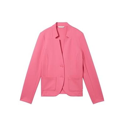 1038703 TOM TAILOR Damska marynarka Basic Otoman z kieszeniami, 15799-carmine pink, M 1038703 TOM TAILOR Damska marynarka Basic Otoman z kieszeniami, 15799-carmine pink, M