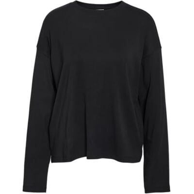 27034818-4793254 NOISY MAY Nmmocca L/S Regular Fit Top JRS FWD Noos, czarny, S 27034818-4793254 NOISY MAY Nmmocca L/S Regular Fit Top JRS FWD Noos, czarny, S