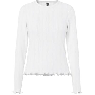 17152052-4582070 PIECES Pcmarie Ls O-Neck Poin Top JRS Noos Bc, Cloud Dancer, XS 17152052-4582070 PIECES Pcmarie Ls O-Neck Poin Top JRS Noos Bc, Cloud Dancer, XS