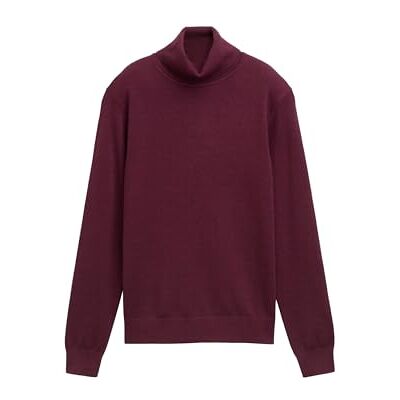 1047675 TOM TAILOR Sweter damski, 16427 – bordowy czerwony, M 1047675 TOM TAILOR Sweter damski, 16427 – bordowy czerwony, M