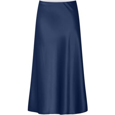26030737-4525386 Y.A.S Yaspella Hw Midi Skirt S. Noos, piwonia granatowy, xxl 26030737-4525386 Y.A.S Yaspella Hw Midi Skirt S. Noos, piwonia granatowy, xxl