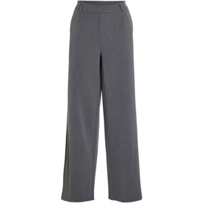 14087407 Vila VIVARONE HW Wide Pant NOOS, Medium Grey Melange, 42 14087407 Vila VIVARONE HW Wide Pant NOOS, Medium Grey Melange, 42