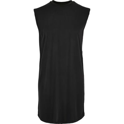 TB4100 Urban Classics Damska sukienka z rami?czkami Modal Padded Shoulder Tank Dress dla kobiet, rozmiary XS 5XL, czarny, XS TB4100 Urban Classics Damska sukienka z rami?czkami Modal Padded Shoulder Tank Dress dla kobiet, rozmiary XS 5XL, czarny, XS