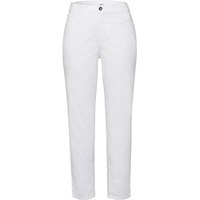 74-6657_9952720 BRAX Damskie dżinsy Caro S Ultralekkie Denim Bootcut, biały, 27W / 32L 74-6657_9952720 BRAX Damskie dżinsy Caro S Ultralekkie Denim Bootcut, biały, 27W / 32L