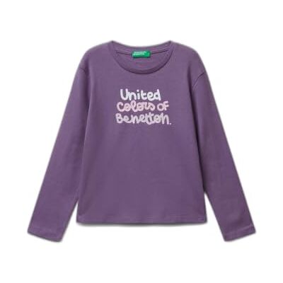 3I9WG10JS United Colors of Benetton Koszulka M/L, Fioletowy, 18 mesi 3I9WG10JS United Colors of Benetton Koszulka M/L, Fioletowy, 18 mesi