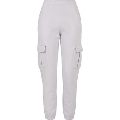 TB4563 Urban Classics Damskie spodnie dresowe z wysokim stanem cargo, Softlilac, 4XL TB4563 Urban Classics Damskie spodnie dresowe z wysokim stanem cargo, Softlilac, 4XL