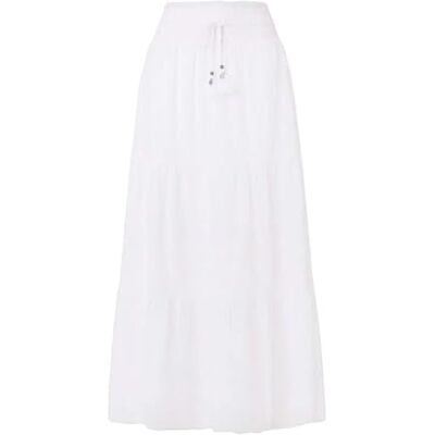 PL901122 Pepe Jeans Damska spódnica Darling, biała (biała), XS, Biały (biały), XS PL901122 Pepe Jeans Damska spódnica Darling, biała (biała), XS, Biały (biały), XS