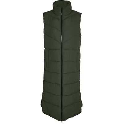 27026537 Noisy may Damska kamizelka NMDALCON S/L X-Long Vest NOOS pikowana kamizelka, zielony Kombu, S, Kombu Green, S 27026537 Noisy may Damska kamizelka NMDALCON S/L X-Long Vest NOOS pikowana kamizelka, zielony Kombu, S, Kombu Green, S