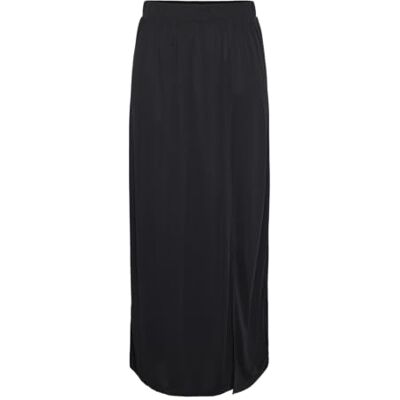 17148786-4472411 PIECES PCANORA HW Ankle Skirt BC, czarny, M 17148786-4472411 PIECES PCANORA HW Ankle Skirt BC, czarny, M