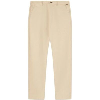SPRINGFIELD Spodnie męskie Chino Slim Microprint, beż, 46 SPRINGFIELD Spodnie męskie Chino Slim Microprint, beż, 46