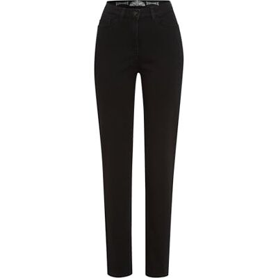 10-6900_10929320 Raphaela by Brax Damskie dżinsy Patti Straight Invisible Shape, New Authentic Denim, Slim Jeans, czarny, 40W / 30L 10-6900_10929320 Raphaela by Brax Damskie dżinsy Patti Straight Invisible Shape, New Authentic Denim, Slim Jeans, czarny, 40W / 30L