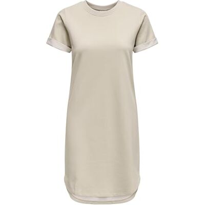 15174793 JdY Damska sukienka JDYIVY S/S JRS NOOS luźna sukienka, Chateau Gray, L 15174793 JdY Damska sukienka JDYIVY S/S JRS NOOS luźna sukienka, Chateau Gray, L