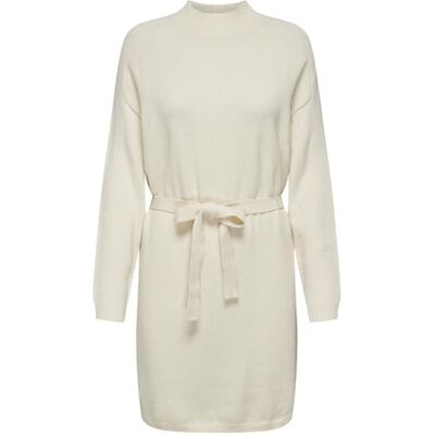 15278082 ONLLEVA LS Belt Dress KNT, Whitecap Gray/Szczegóły: melanż, M 15278082 ONLLEVA LS Belt Dress KNT, Whitecap Gray/Szczegóły: melanż, M