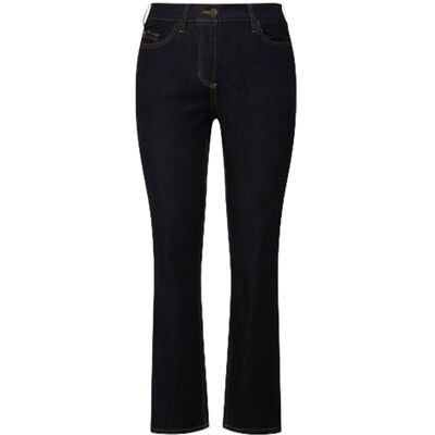 724597 Ulla Popken Damskie spodnie slim jeans, niebieski (Dark Blue Denim), 40W / 30L 724597 Ulla Popken Damskie spodnie slim jeans, niebieski (Dark Blue Denim), 40W / 30L