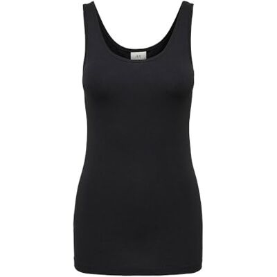 JDYAVA S/L TANK TOP 180 JRS NOOS JDY Podkoszulek czarny damski Ava, czarny, S JDYAVA S/L TANK TOP 180 JRS NOOS JDY Podkoszulek czarny damski Ava, czarny, S