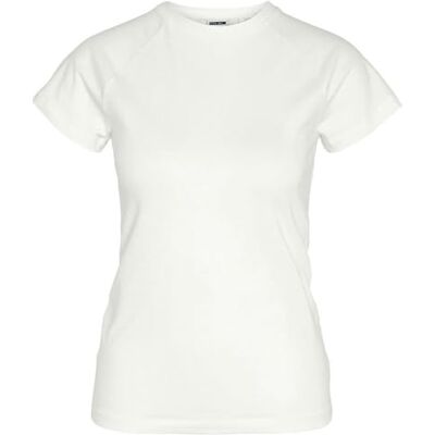 27028796 Noisy May Damska koszulka Nmkatinka S/S Raglan Top FWD JRS Noos, Bright White, S 27028796 Noisy May Damska koszulka Nmkatinka S/S Raglan Top FWD JRS Noos, Bright White, S
