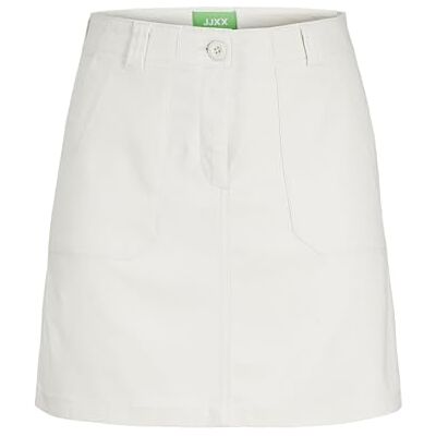12266762 Jack & Jones JXKENDAL Worker REG HW Skirt PNT, Biały onyks, L 12266762 Jack & Jones JXKENDAL Worker REG HW Skirt PNT, Biały onyks, L