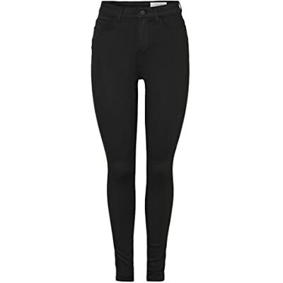 27024308 Noisy may Women's NMCALLIE HW POWR SHPE Jeans VI308BL NOOS spodnie dżinsowe, czarne, 30/32, czarny, 30W / 32L 27024308 Noisy may Women's NMCALLIE HW POWR SHPE Jeans VI308BL NOOS spodnie dżinsowe, czarne, 30/32, czarny, 30W / 32L