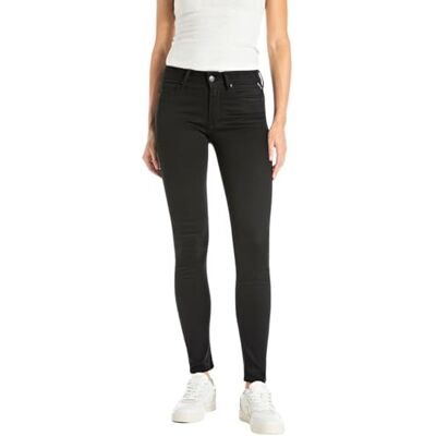 WH689 .000.85B 09A REPLAY Damskie dżinsy New Luz Power Stretch, czarne 098 (czarne), 30 W/28 l, 098 BLACK, 30W / 28L WH689 .000.85B 09A REPLAY Damskie dżinsy New Luz Power Stretch, czarne 098 (czarne), 30 W/28 l, 098 BLACK, 30W / 28L