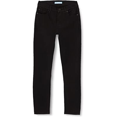 JSWXC430BB 7 For All Mankind Women's Roxanne Bair Eco dżinsy damskie, czarne, regularne JSWXC430BB 7 For All Mankind Women's Roxanne Bair Eco dżinsy damskie, czarne, regularne