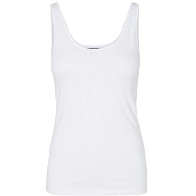 10148253 VERO MODA Damska koszulka Vmmaxi My Soft Uu Tank Top Ga Noos, Bright White, XXL 10148253 VERO MODA Damska koszulka Vmmaxi My Soft Uu Tank Top Ga Noos, Bright White, XXL