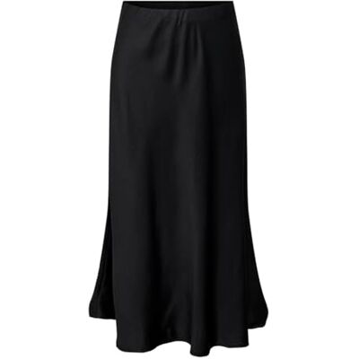 15307577 ONLJANE Life Long BIAS Skirt PTM, czarny, XL 15307577 ONLJANE Life Long BIAS Skirt PTM, czarny, XL