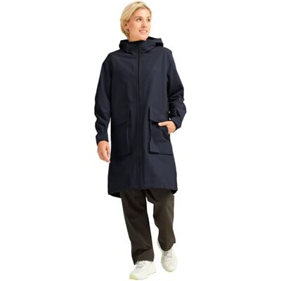 A65747_C0413 Jack Wolfskin Nabur płaszcz w 2 l, ciemny granatowy, XS damski, Granatowy, XS A65747_C0413 Jack Wolfskin Nabur płaszcz w 2 l, ciemny granatowy, XS damski, Granatowy, XS