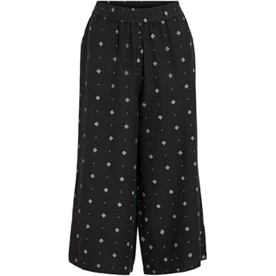 14105081-4699667 Viprisilla Print H/W Culotte Pants/1, Black Beauty, 36 14105081-4699667 Viprisilla Print H/W Culotte Pants/1, Black Beauty, 36