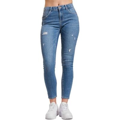 15259128 ONLY Onldaisy Reg Push Up Sk ANK Dest DNM Box dżinsy damskie, niebieski (medium blue denim), 27W / 32L 15259128 ONLY Onldaisy Reg Push Up Sk ANK Dest DNM Box dżinsy damskie, niebieski (medium blue denim), 27W / 32L