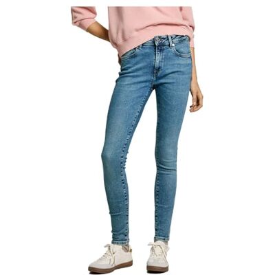 PL204728IA3200025 Pepe Jeans Damskie SKINNY JEANS MW REGENT Jeans, Niebieskie (Denim IA3), 25W/32L, Niebieski (Denim Ia3), 25W / 32L PL204728IA3200025 Pepe Jeans Damskie SKINNY JEANS MW REGENT Jeans, Niebieskie (Denim IA3), 25W/32L, Niebieski (Denim Ia3), 25W / 32L