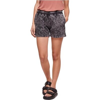 TB6033 Urban Classics Damskie szorty damskie Towel Washed Sweat Shorts Black 3XL, czarny, 3XL TB6033 Urban Classics Damskie szorty damskie Towel Washed Sweat Shorts Black 3XL, czarny, 3XL