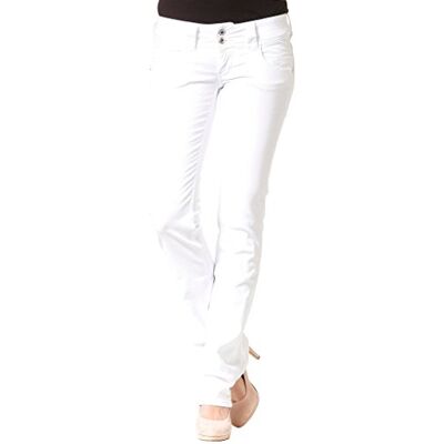 PL210006T41080032-White Pepe Jeans Dżinsy damskie, biały, 32W / 30L PL210006T41080032-White Pepe Jeans Dżinsy damskie, biały, 32W / 30L