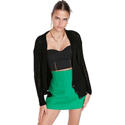 TWOAW22HI0169 Trendyol Kobiety, Czarny, L TWOAW22HI0169 Trendyol Kobiety, Czarny, L