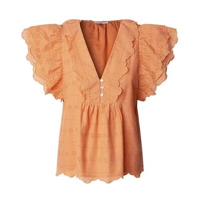 PL305023133L Pepe Jeans Damska koszula Dame, pomarańczowa (WASHED ORANGE), L, Pomarańczowy (sprany pomarańczowy), L PL305023133L Pepe Jeans Damska koszula Dame, pomarańczowa (WASHED ORANGE), L, Pomarańczowy (sprany pomarańczowy), L