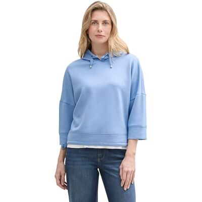 1045518 TOM TAILOR Bluza damska, 37106 Flawless Blue, S 1045518 TOM TAILOR Bluza damska, 37106 Flawless Blue, S