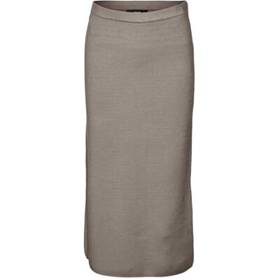 10315502 VERO MODA VMGOLD Pinstripe Pencil 7/8 Skirt GA, Moon Rock/Szczegóły: melanż, S 10315502 VERO MODA VMGOLD Pinstripe Pencil 7/8 Skirt GA, Moon Rock/Szczegóły: melanż, S