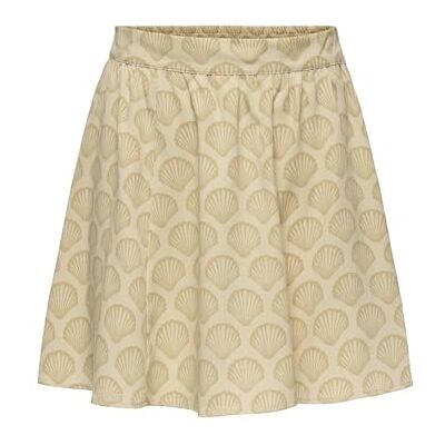 15352531-4818558 Onlnova Life Vis Bellis Skirt AOP, Biscotti., M 15352531-4818558 Onlnova Life Vis Bellis Skirt AOP, Biscotti., M