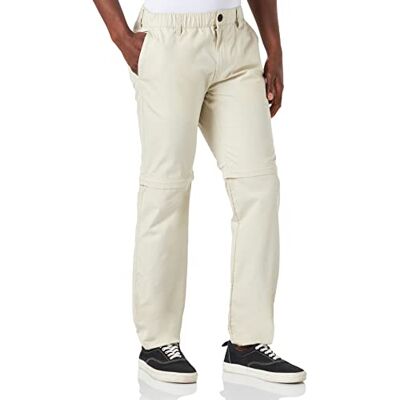 1030014 TOM TAILOR Męskie Spodnie z odpinanymi nogawkami , 10336 Light Cashew Beige, S 1030014 TOM TAILOR Męskie Spodnie z odpinanymi nogawkami , 10336 Light Cashew Beige, S