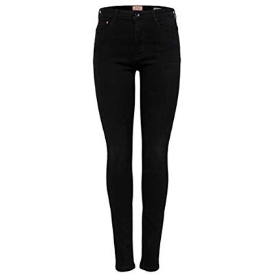 15167410 ONLY Onlpaola Hw Sk Dnm Azg 132907 Noos damskie, czarny denim, 34-S 15167410 ONLY Onlpaola Hw Sk Dnm Azg 132907 Noos damskie, czarny denim, 34-S