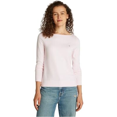 WW0WW40099TOGXXL Tommy Hilfiger Swetry damskie, różowy, XXL WW0WW40099TOGXXL Tommy Hilfiger Swetry damskie, różowy, XXL
