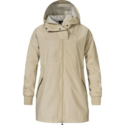 13665 Schöffel Damska parka w stylu Bohorok WMS, wodoszczelna parka przeciwdeszczowa z materiału pochodzącego z recyklingu, oddychająca kurtka na każdą pogodę z dopasowaniem oversize 13665 Schöffel Damska parka w stylu Bohorok WMS, wodoszczelna parka przeciwdeszczowa z materiału pochodzącego z recyklingu, oddychająca kurtka na każdą pogodę z dopasowaniem oversize