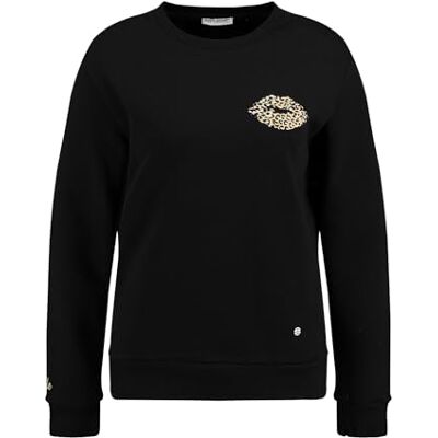 WSW00161 KEYLARGO Damska bluza Kiss Round, Black (1100), XS WSW00161 KEYLARGO Damska bluza Kiss Round, Black (1100), XS