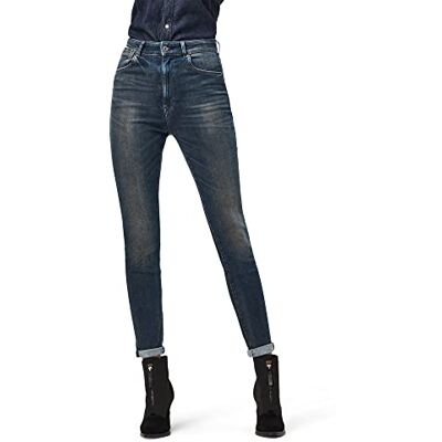 D17849-C296-B824 G-STAR RAW Stringfield dżinsy damskie, ultra wysoki stan, skinny, Niebieski (Antic Nebulas ), 26W / 30L D17849-C296-B824 G-STAR RAW Stringfield dżinsy damskie, ultra wysoki stan, skinny, Niebieski (Antic Nebulas ), 26W / 30L