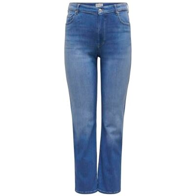 15331688-4596360 Only Carmakoma Carwilly Hw Straight DNM Rea12187 Noos, niebieski (medium blue denim), 50W / 32L 15331688-4596360 Only Carmakoma Carwilly Hw Straight DNM Rea12187 Noos, niebieski (medium blue denim), 50W / 32L