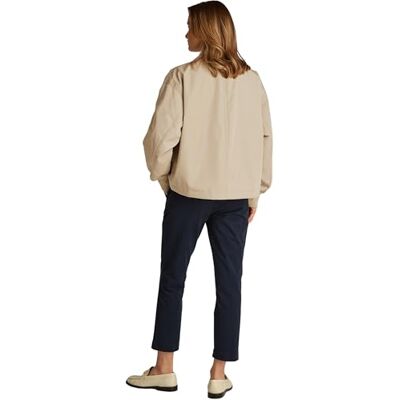 WW0WW43585RBTXL Tommy Hilfiger Damska nylonowa kurtka bomberka WW0WW43585, Khaki (drzewo sandałowe), XL WW0WW43585RBTXL Tommy Hilfiger Damska nylonowa kurtka bomberka WW0WW43585, Khaki (drzewo sandałowe), XL