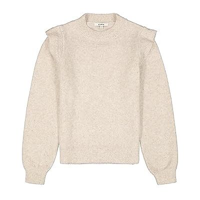 K30040 Garcia _Ladies sweter, Sand Melee, XXL K30040 Garcia _Ladies sweter, Sand Melee, XXL