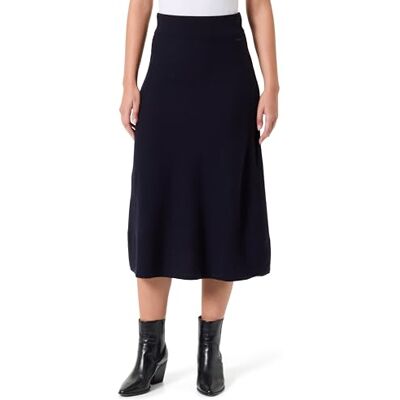 4400159 Gant Damska spódnica Superfine Lambswool Skirt Rock, niebieski (Evening Blue), S 4400159 Gant Damska spódnica Superfine Lambswool Skirt Rock, niebieski (Evening Blue), S
