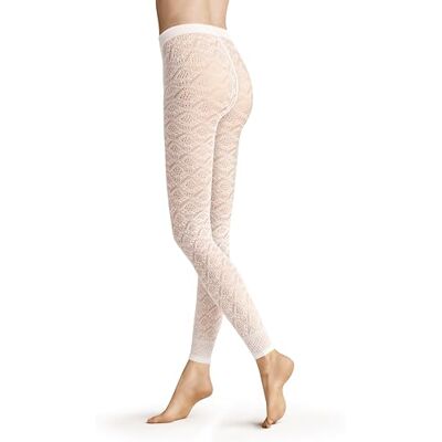 120000029 Hudson Legginsy damskie Graphic Crochet Fashion 40 DEN White 36-38, Biały 0008, 36-38 120000029 Hudson Legginsy damskie Graphic Crochet Fashion 40 DEN White 36-38, Biały 0008, 36-38